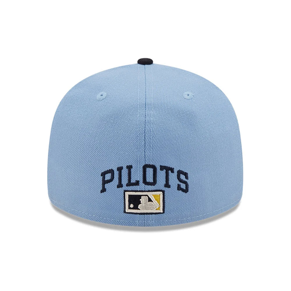 NEW ERA Seattle Pilots Cooperstown Patch Blue 59FIFTY Low Profile Cap