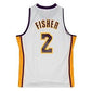 M&N NBA Swingman Jersey Los Angeles Lakers Alternate 2002-03 Derek Fisher