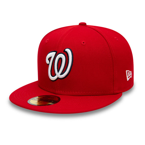 New Era Washington Nationals Authentic On Field Red 59FIFTY Fitted Cap